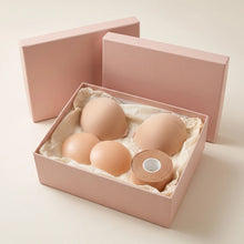 The Sticky Bra Bundle in its blush gift box - two bras, covers and tape