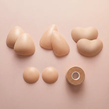 The Complete Kit flat lay - the Sculpt, the Sculpt Lite, the Sweetheart, round covers and body tape