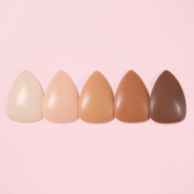 The Sculpt Lite in all five shades, Porcelain to Cocoa, side by side