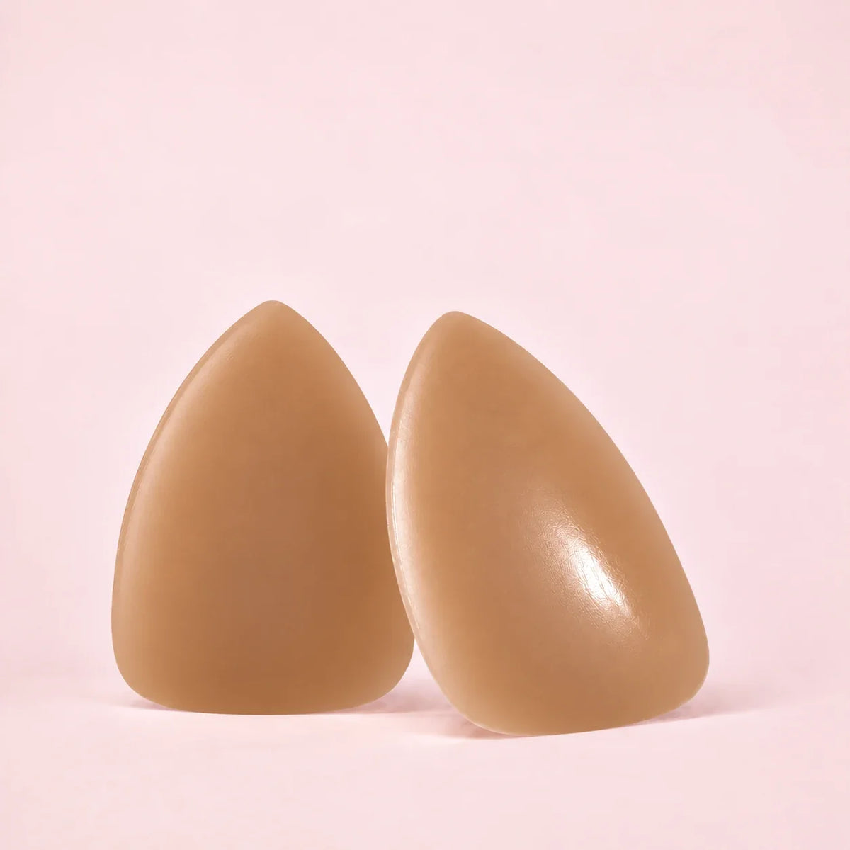 Sculpette The Sculpt Lite thin adhesive bra inserts in Caramel, a medium-deep skin tone
