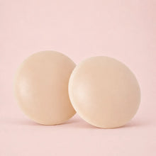Sculpette The Sculpt Round adhesive silicone covers in Porcelain, the lightest skin tone