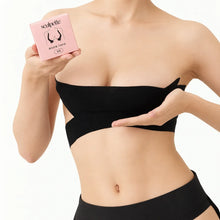 Sculpette Body Tape in Black wrapped as a bandeau, with the box
