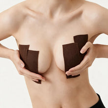 Applying Sculpette Body Tape in Cocoa